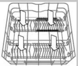 HOTPOINT-ARISTON LFTA+ H2141 HX - Panier inférieur et panier à couverts - 4