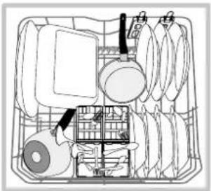 HOTPOINT-ARISTON LFTA+ H2141 HX - Cesto inferior y cesto para cubiertos - 2