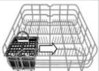 HOTPOINT-ARISTON LFTA+ H2141 HX - Lower rack and cutlery basket - 7