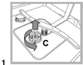 HOTPOINT-ARISTON LFTA+ H2141 HX - Reinigung der Filtersiebe - 1
