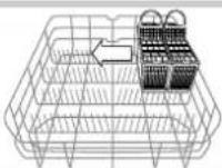 HOTPOINT-ARISTON LFTA+ H2141 HX - Lower rack and cutlery basket - 6