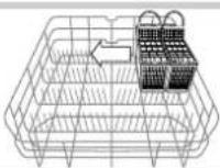 HOTPOINT-ARISTON LFTA+ H2141 HX - Panier inférieur et panier à couverts - 6
