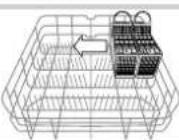 HOTPOINT-ARISTON LFTA+ H2141 HX - Unterer Korb und Besteckkorb - 6