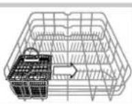 HOTPOINT-ARISTON LFTA+ H2141 HX - Cesto inferior y cesto para cubiertos - 7