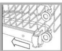 HOTPOINT-ARISTON LFTA+ H2141 HX - Régler la hauteur du panier supérieur - 1