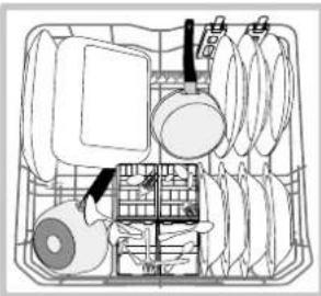 HOTPOINT-ARISTON LFTA+ H2141 HX - Cesto inferiore e cestino posate - 2