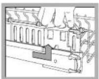 HOTPOINT-ARISTON LFTA+ H2141 HX - Regolare l'altezza del cesto superiore - 2
