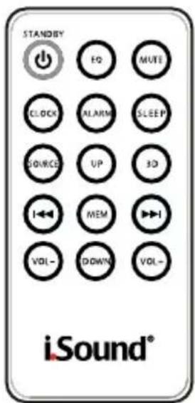 ISOUND Theater Sound - Batería del Mando a Distancia - 1