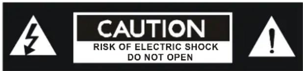 HQ HA60W - ACHTUNG: DIESES GERÄT MUSS GEERDET SEIN - 1