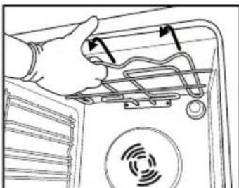 IGNIS AKS 148IX - DéPLACEMENT DE LA RÉSISTANCE SUPérieURE (UNIQUÉMENT SUR CERTAINS MODELES) - 2
