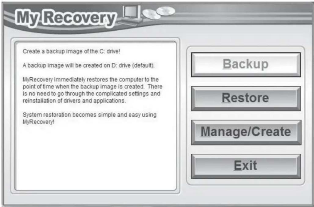 FUJITSU LIFEBOOK U772 - Backing Up a System Image - 2