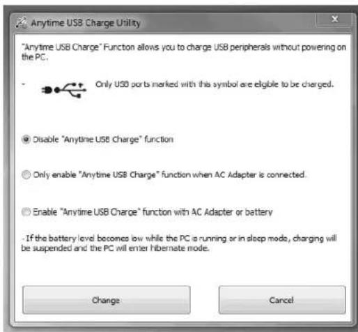 FUJITSU LIFEBOOK U772 - Utilitaire du Chargeur USB Anytime - 1