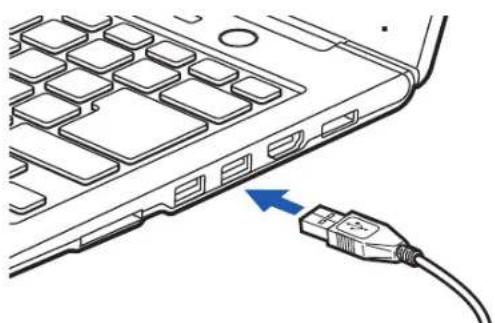 FUJITSU LIFEBOOK U772 - Ports USB 2.0 - 1