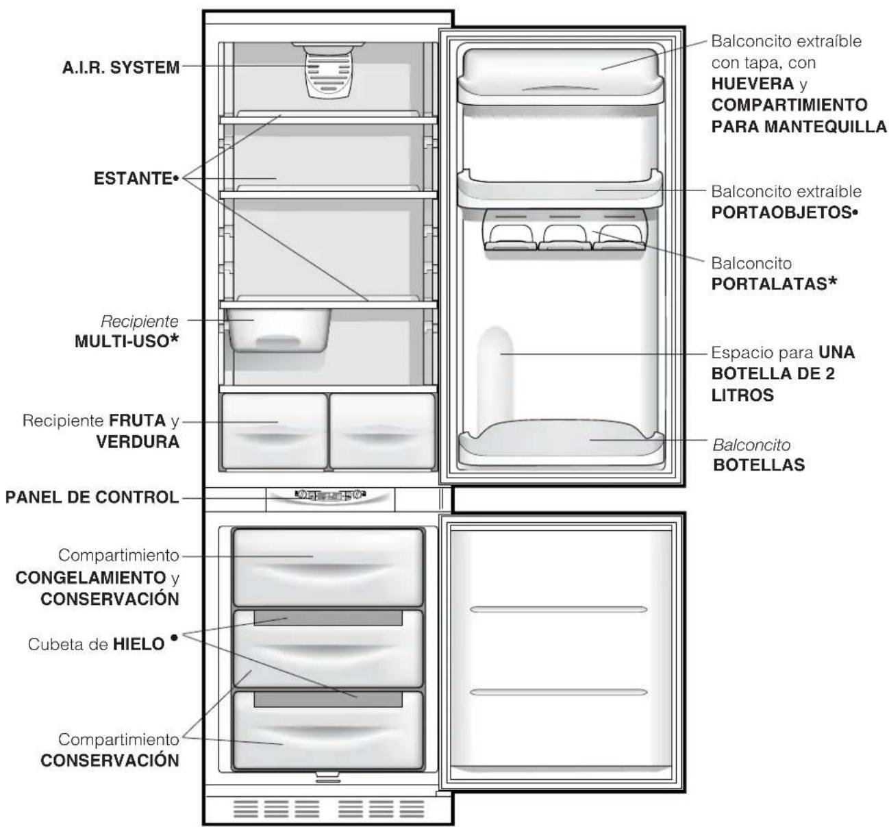 HOTPOINT-ARISTON BCB 313 A VEI C SHA - Vista en conjunto - 1