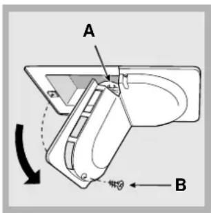 HOTPOINT-ARISTON BCB 313 A VEI C SHA - Sostituire la lampadina - 1