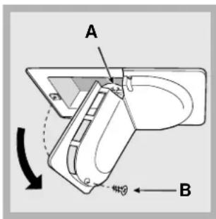 HOTPOINT-ARISTON BCB 313 A VEI C SHA - Remplacement de l'ampoule d'éclairage - 1