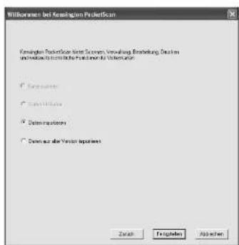 KENSINGTON PocketScan - Anwendungsschnittstelle - 2
