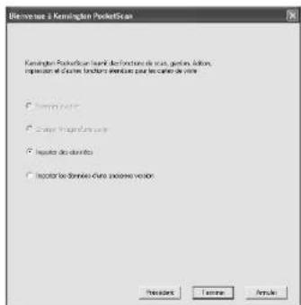 KENSINGTON PocketScan - Assistant de démarrage - 2