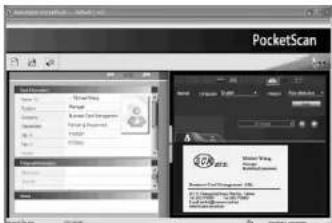 KENSINGTON PocketScan - Editace kontaktü - 1