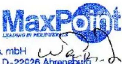 KeySonic KSM1000RFM - CE - 1