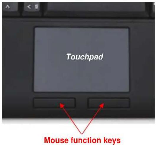 KeySonic ACK340 RF+ - Touchpad - 1