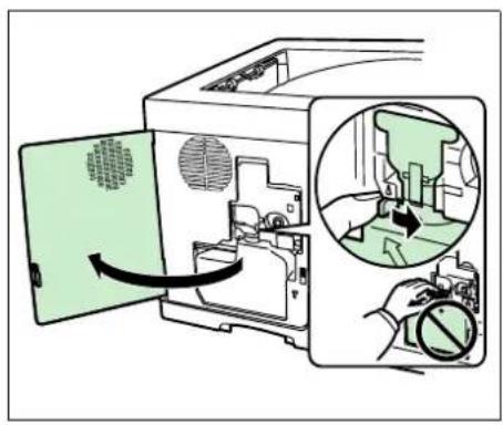 KYOCERA FS2020DKL3 - Remplacement du bac de recupération de toner - 1