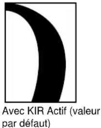 KYOCERA FS2020DKL3 - Mode KIR (Selection du mode KIR) - 2