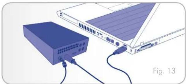 LACIE Classic Bridge - Étape 2 : transfert de fichiers vers le disque dur - 1