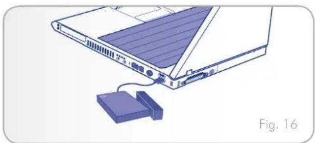 LACIE Classic Bridge - Étape 2 : transfert de fichiers vers le disque dur - 2