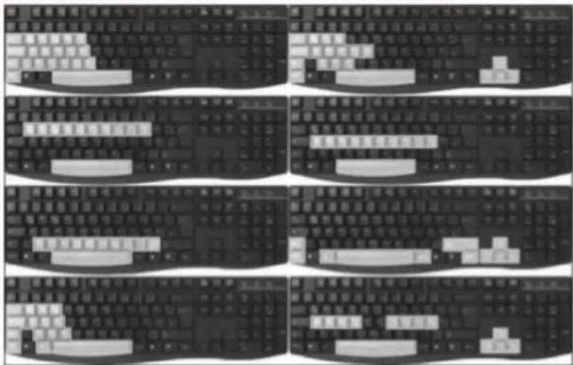 KeySonic KSK8003 UX - Signification des LED d'utilisation - 2
