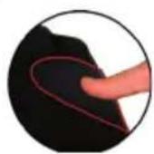 KeySonic KSK5200 RFM - Trackball - 3