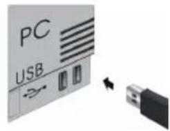 KeySonic KSK5200 RFM - Installation des USB-Receivers - 1