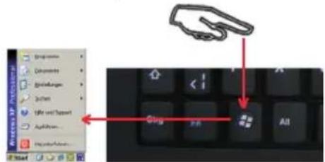 KeySonic KSK5200 RFM - Installation der Tastatur - 4