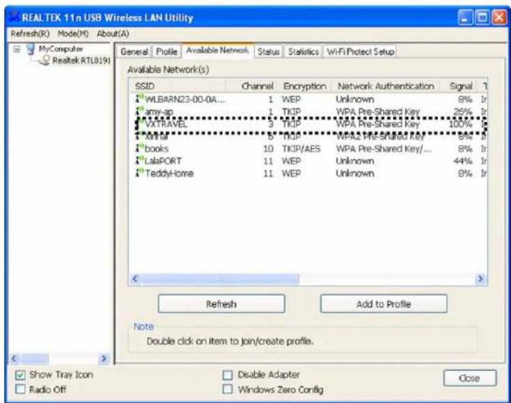 KONIG CMPWNUSB32 - Verbinding makes met het draadloze toegangspunt - 3