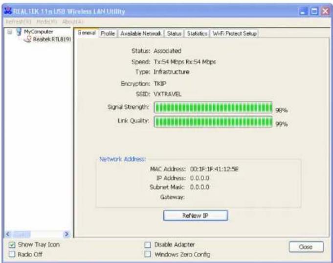 KONIG CMPWNUSB32 - Se connecter à un point d'accès sans fil - 5