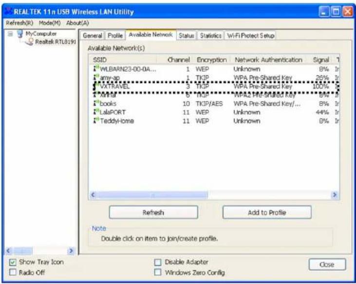 KONIG CMPWNUSB32 - Conectarea la Punctul de acces wireless - 3
