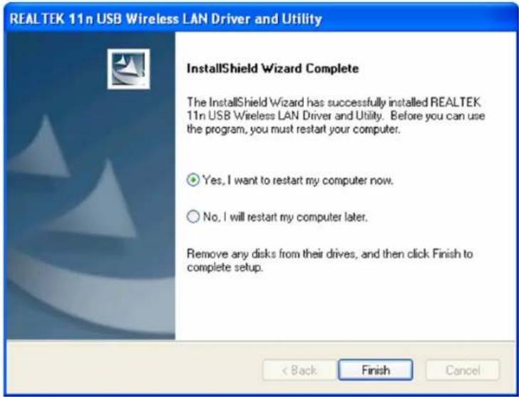 KONIG CMPWNUSB32 - Installation de la carte réseau - 6