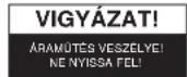 KONIG CMPFILMSCAN30 - Biztonsági óvintézkedések: - 2