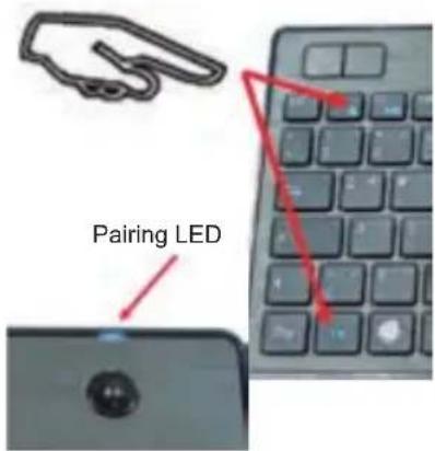 KeySonic KSK3201 BT - Installation der Tastatur KSK-3201 BT - 5