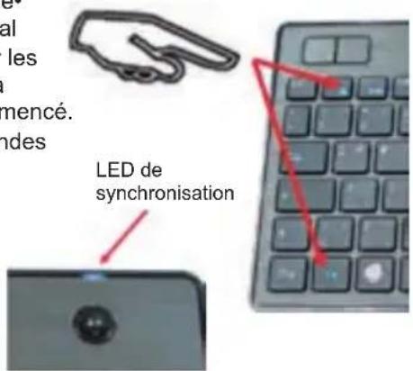 KeySonic KSK3201 BT - Refaire la synchronisation du canal radio KSK-3201 RF - 1