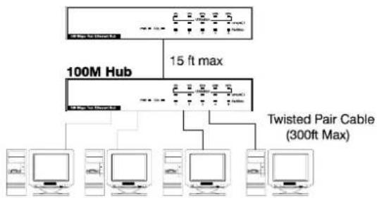 Longshine LCS8038TXR7LP - Conexión Fast Ethernet 100Mbps - 1