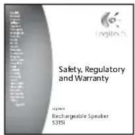 LOGITECH S315i - Cuprins - 3