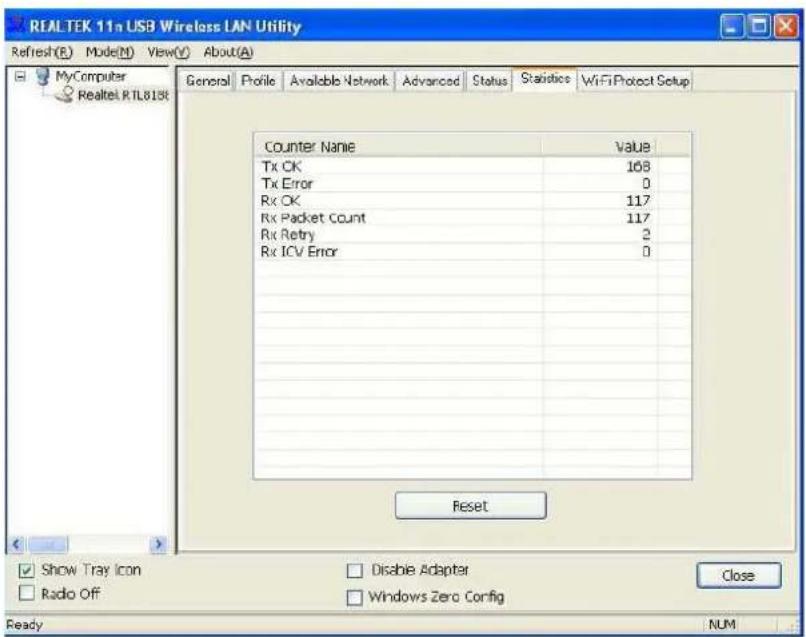 Longshine LCS8131N3 - Statistics (Statistik) - 1