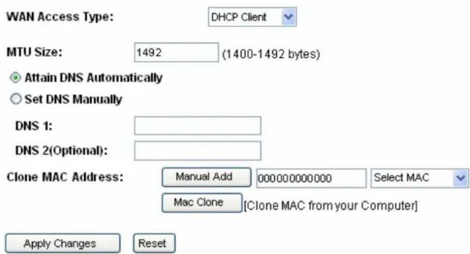 Longshine LCSWARCN - WAN Interface Setup - 1