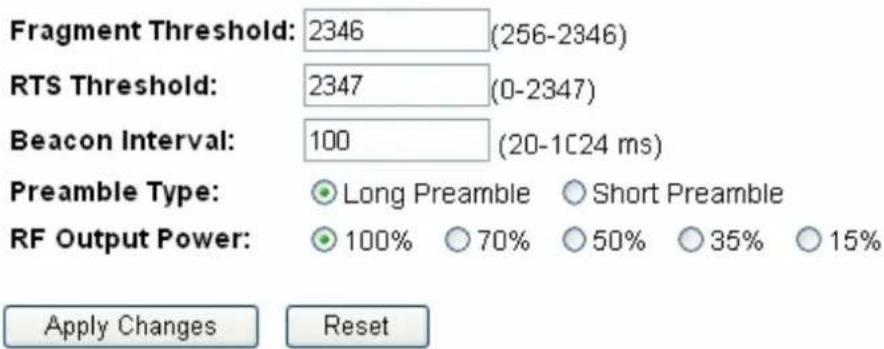 Longshine LCSWARCN - Wireless Advanced Settings - 1