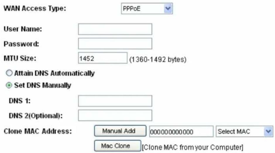 Longshine LCSWARCN - PPPoE (ADSL) - 1