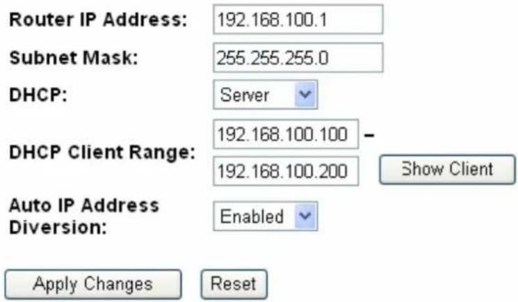 Longshine LCSWARCN - LAN Interface Setup - 1