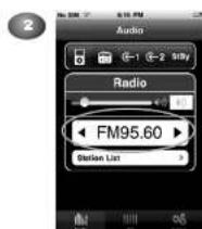 Logic3 WIS030K - Pour rappeler une station de radio présélectionnée - 8