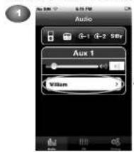 Logic3 WIS030K - Pour sélectionner aux1/aux2 via l'app - 3