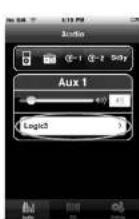 Logic3 WIS030K - Pour sélectionner aux1/aux2 via l'app - 11